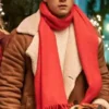 Love Hard Owen Lin Brown Long Trench Coat right.webp
