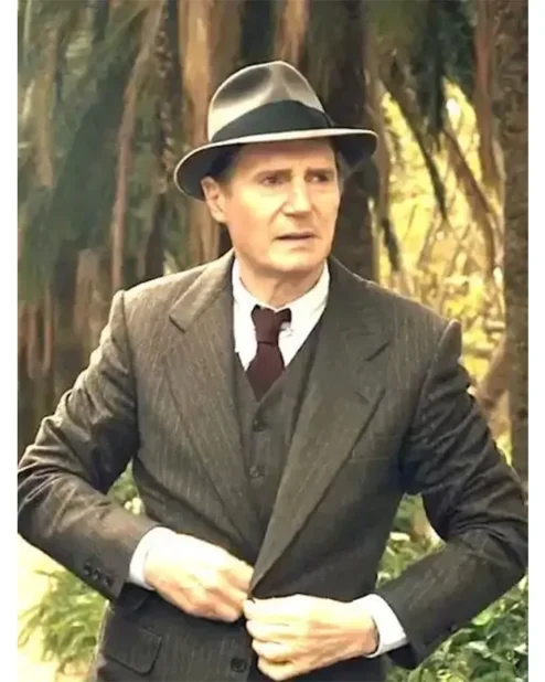 Marlowe 2023 Liam Neeson Grey Coat.webp