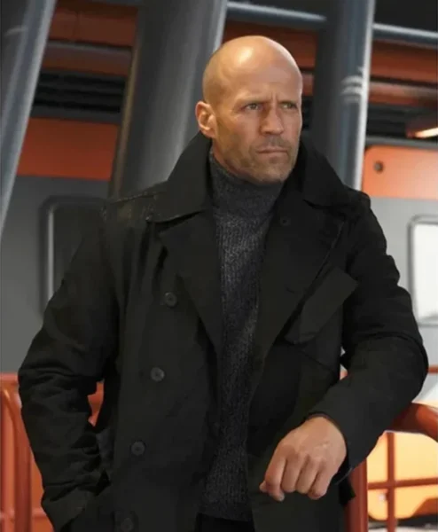 Meg 2 The Trench 2023 Jason Statham Black Coat left.webp