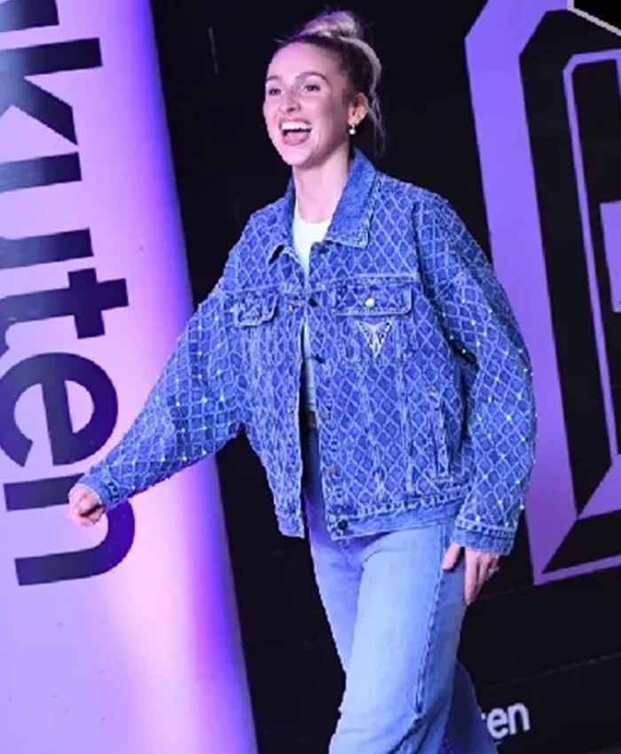 Miela Sowah Golden State Valkyries Denim Jacket For Sale
