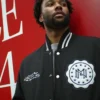 Mitchell Ness Black Authentic Wool Varsity Jacket