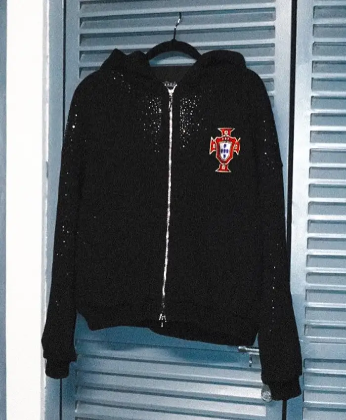 Momm Studios World Cup Portugal Black Hoodie
