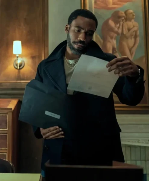 Mr. and Mrs. Smith 2024 Donald Glover Wool Coat front.webp