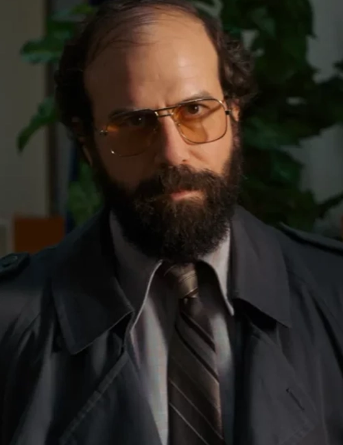 Murray Bauman Stranger Things Black Coat.webp