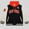 New York Knicks Courtside Hooded Jacket