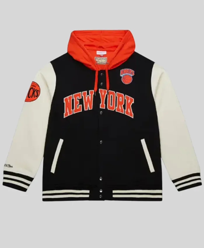 New York Knicks Courtside Hooded Jacket