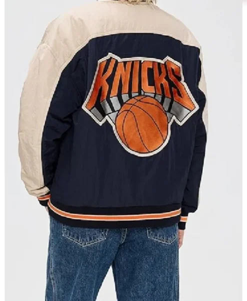 New York Knicks The View Sunny Hostin Varsity Jacket