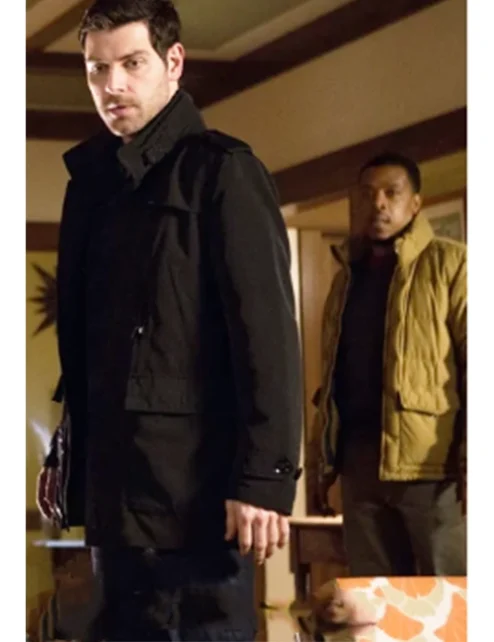 Nick Burkhardt Grimm S04 Black Raincoat.webp