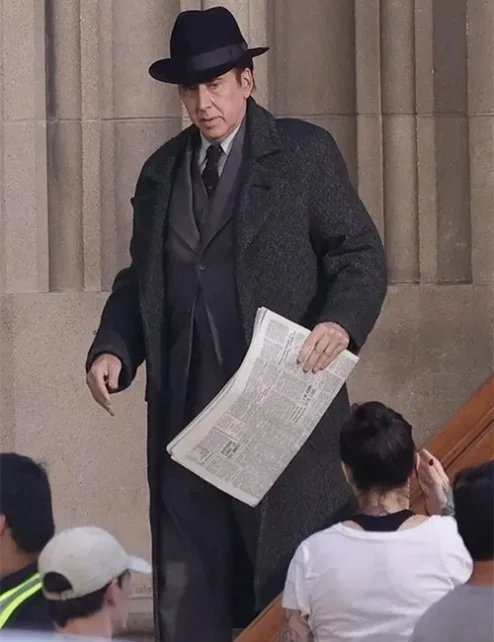 Nicolas Cage Spider Noir S01 Grey Wool Trench Coat.webp