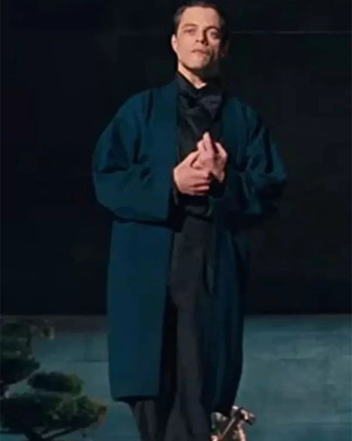 No Time to Die Safin Wool Blue Coat Front.webp