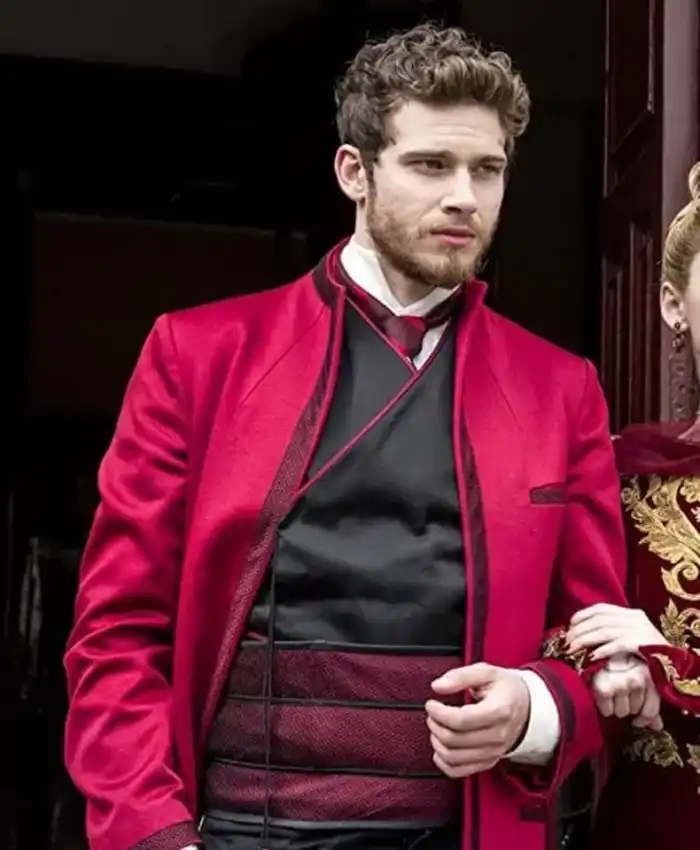 Oliver Stark Into the Badlands Ryder Coat.webp