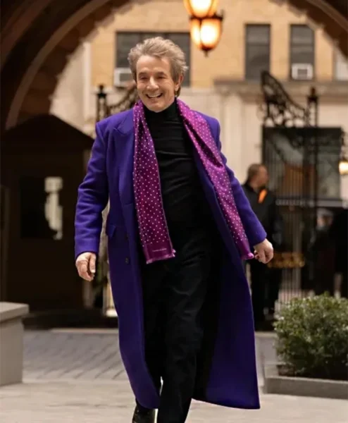 Only Murders in the Building Oliver Putnam Purple Coat front.webp