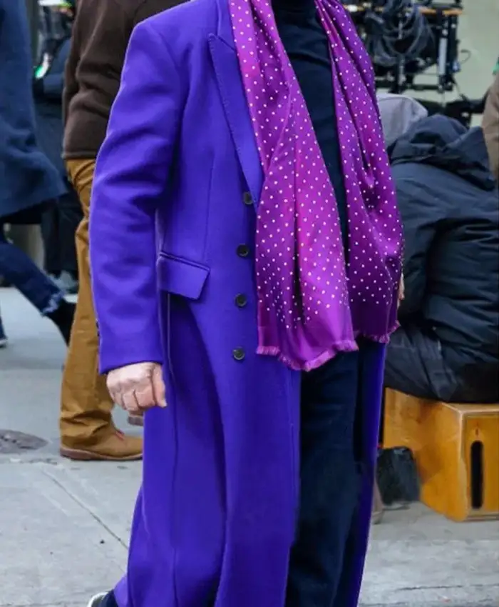 Only Murders in the Building Oliver Putnam Purple Coat left.webp