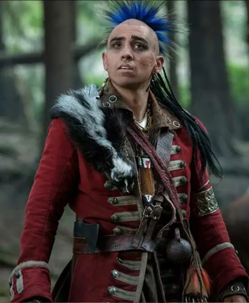 Outlander Kaheroton Red Long Fur Coat.webp