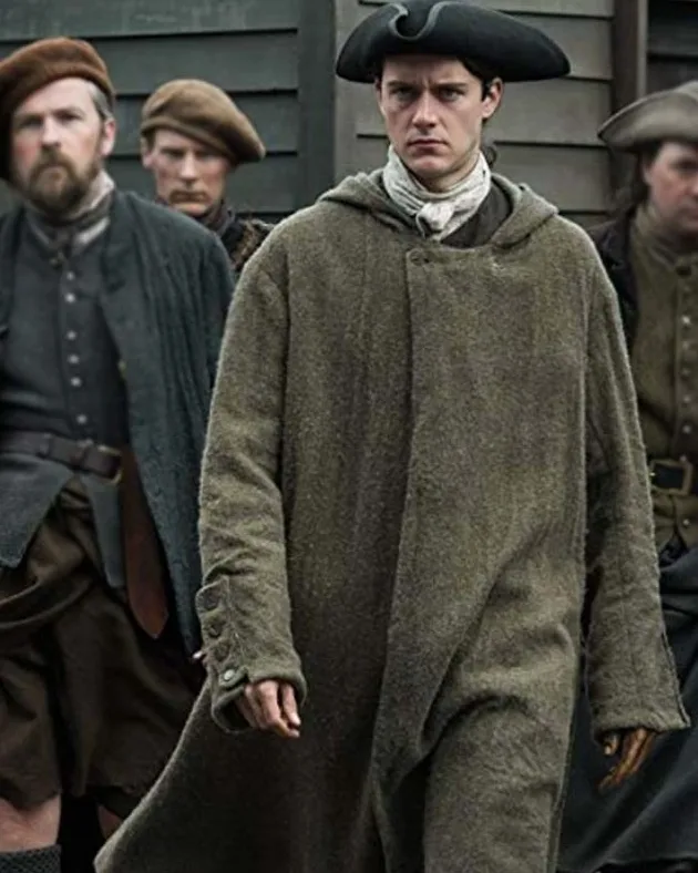 Outlander S4 Fergus Hooded Long Coat On Sale 1.webp