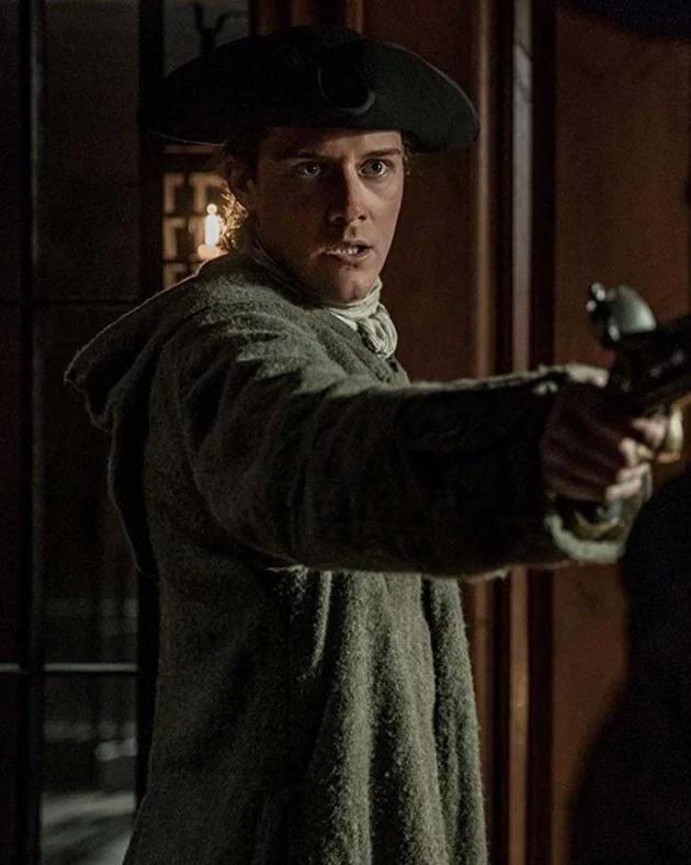 Outlander S4 Fergus Hooded Long Coat.webp