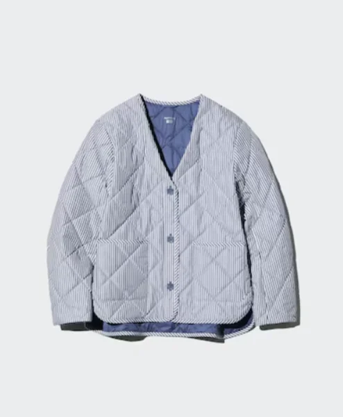 PUFFTECH Collarless Quilted Jacket