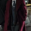Peter Jacobson Colony Red Wool Coat.webp