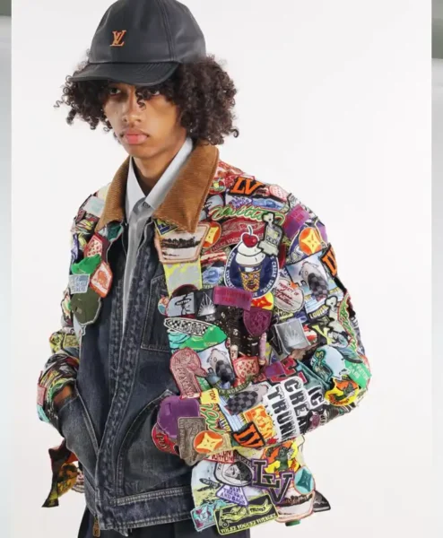 Pharrell Williams Louis Vuitton SS27 Patches Jacket