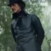 Pierre Niney The Count of Monte Cristo Leather Coat For Sale.webp