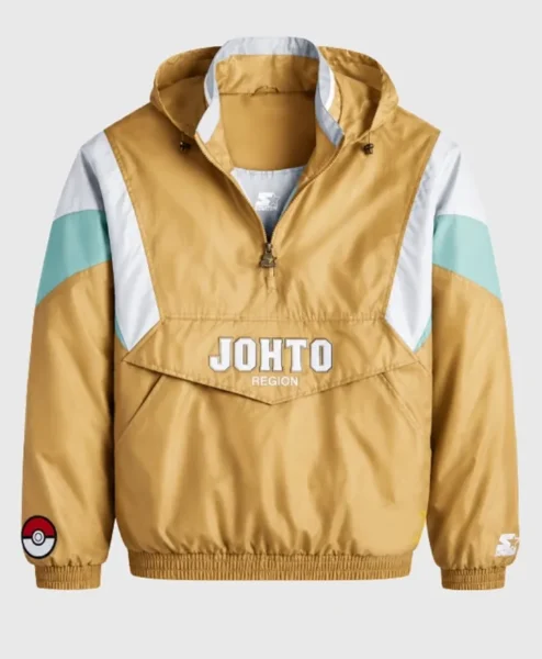 Pokemon Starter Gold Pullover Jacket