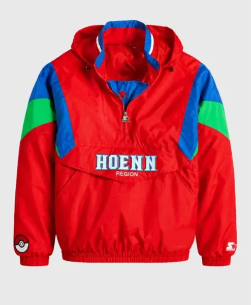 Pokemon Starter Red Pullover Jacket
