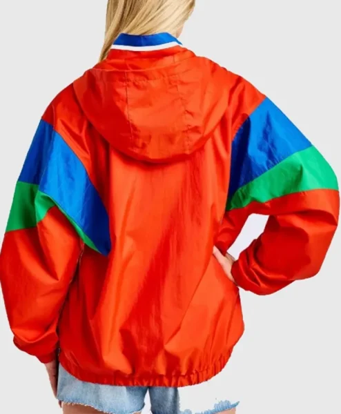 Pokemon Starter Red Pullover Jacket Back
