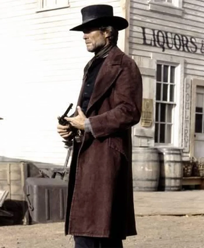 Preacher Pale Rider Brown Cotton Coat left.webp