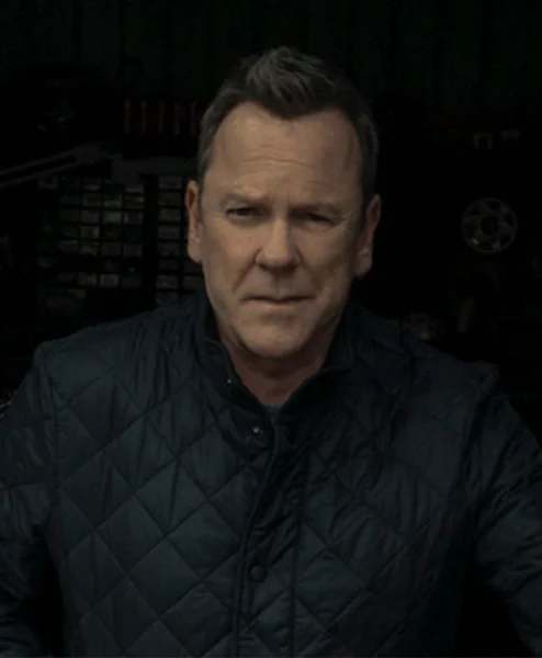 Rabbit Hole 2023 Kiefer Sutherland Black Coat closeup.webp