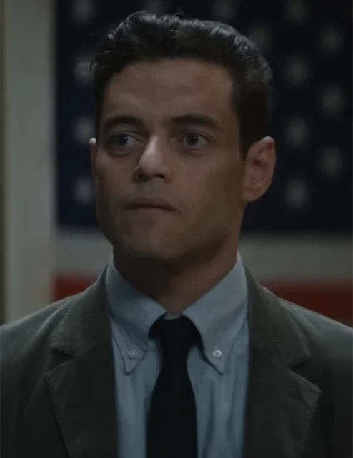 Rami Malek The Amateur Wool Coat For Sale.webp
