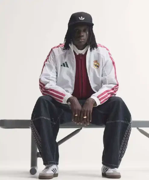 Real Madrid Home Anthem Jacket Front