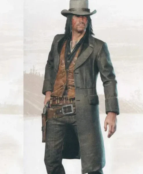 Red Dead Redemption 2 John Marston Trench Coat front.webp