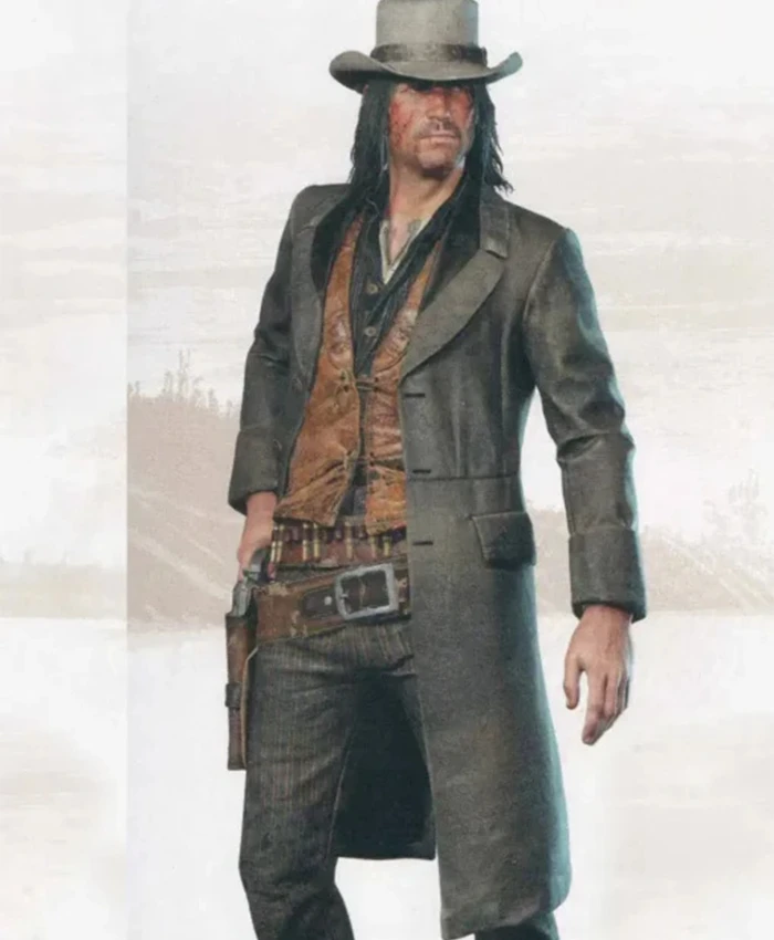 Red Dead Redemption 2 John Marston Trench Coat front.webp