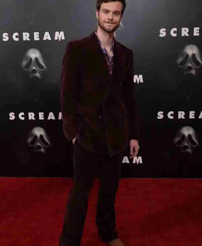 Richie Kirsch Scream Brown Velvet Coat.webp