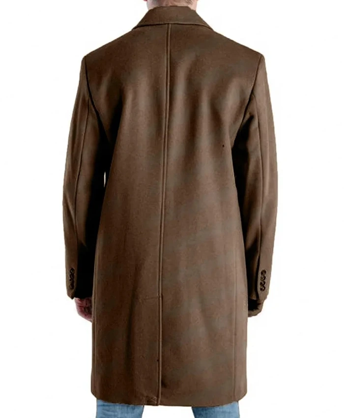 Robbing Mussolini Pietro Castellitto Brown Coat shoot back.webp