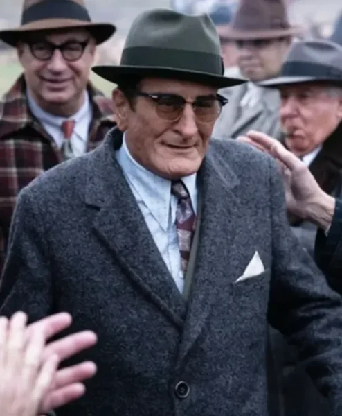 Robert De Niro The Alto Knights Grey Coat.webp