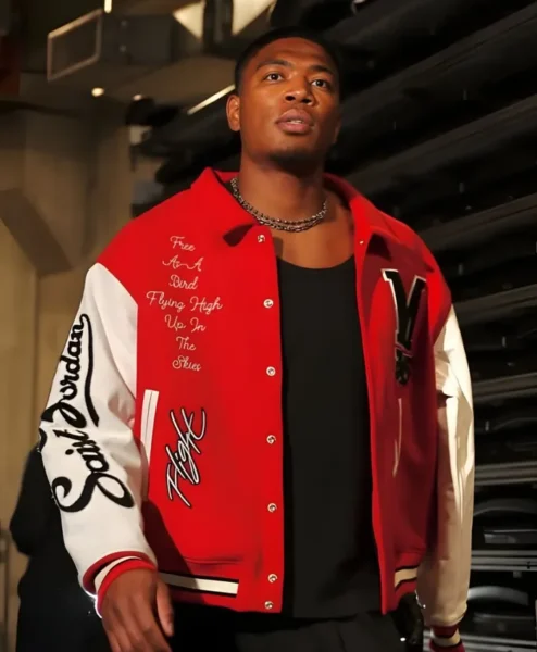 Rui Hachimura Saint MX6 x Jordan Varsity Jacket