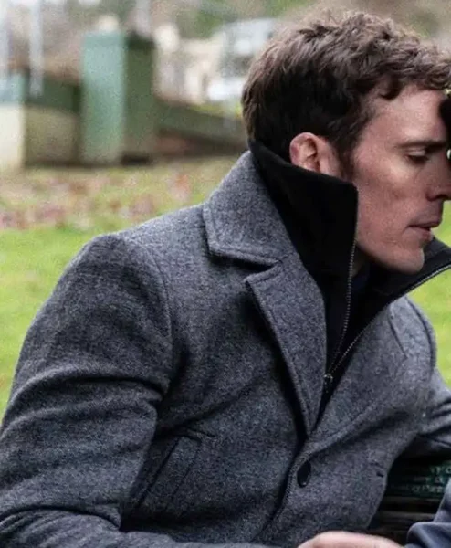 Sam Claflin Every Breath You Take Grey Coat right.webp