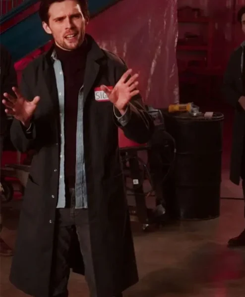 Samuel Dunning Tim Travers the Time Travelers Paradox Grey Coat For Sale.webp