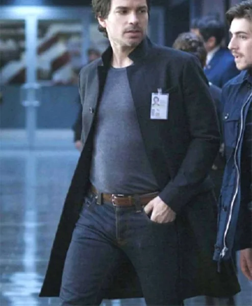 Santiago Cabrera Salvation Long Black Coat left.webp