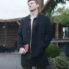 Scott Michael Foster Return to Office Black Wool Coat.webp