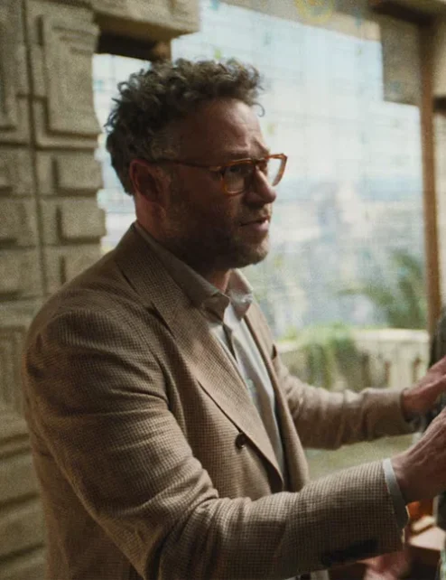 Seth Rogen The Studio Beige Coat.webp
