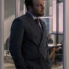 Sex Life Devon Double Breasted Grey Blazer.webp