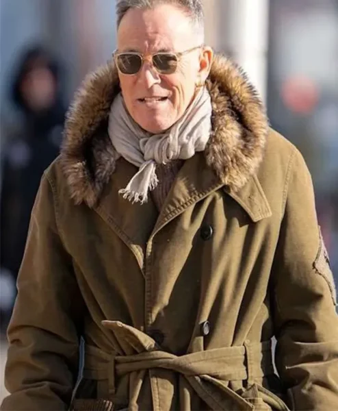 Shop Bruce Springsteen Deliver Me from Nowhere Green Coat.webp