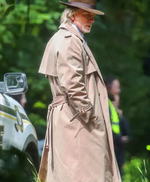 Shop Daniel Craig Wake Up Dead Man Double Breasted Coat.webp