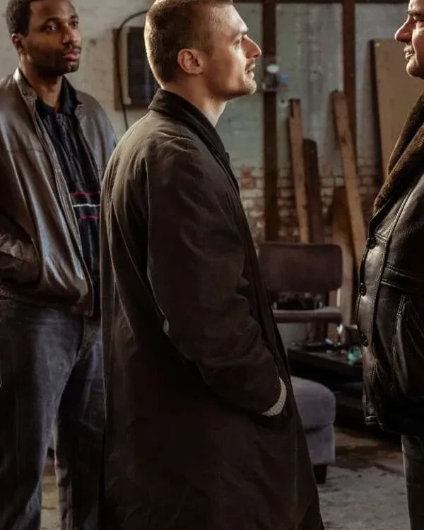 Shop Jonas Smulders Ferry Brown Cotton Coat.webp