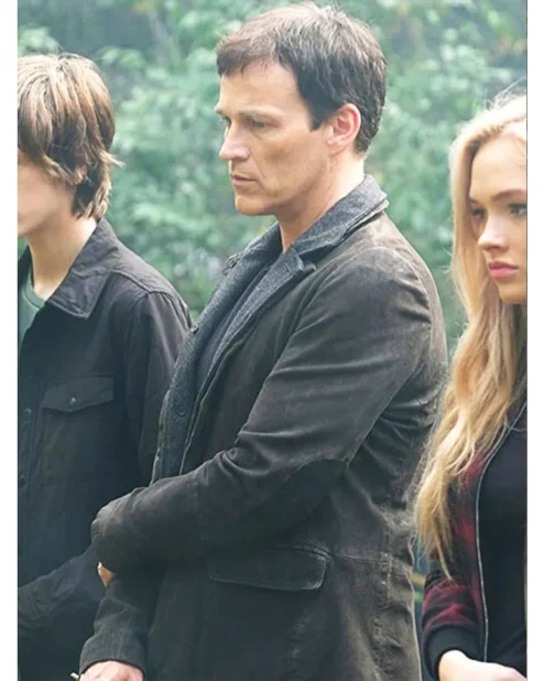 Shop Stephen Moyer The Gifted Suede Leather Blazer.webp