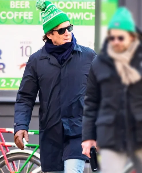 Shop Will Arnett Is This Thing On Blue Coat.webp