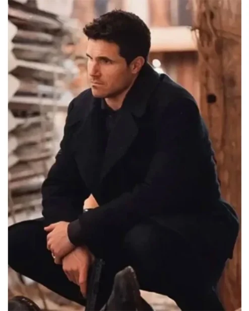 Simulant 2023 Robbie Amell Black Coat.webp