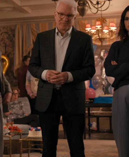 Steve Martin Only Murders in the Building S02 EP01 Blazer Coat frontt.webp